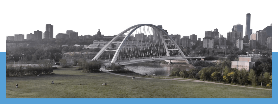 Shot of downtown Edmonton Ascend Cleaning Services Inc.